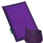 Tapis d'acupression Violet avec Sac Ayurcomfort