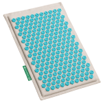 Tapis d'acupression Naturel Turquoise Ayurcomfort - Tapis Champ de Fleurs