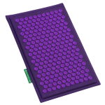 Tapis d'acupression violet Ayurcomfort - Tapis Champ de Fleurs