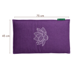 Tapis d'acupression violet Ayurcomfort - Tapis Champ de Fleurs – Image 7