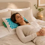 Coussin d'acupression Naturel Turquoise Ayurcomfort – Image 2