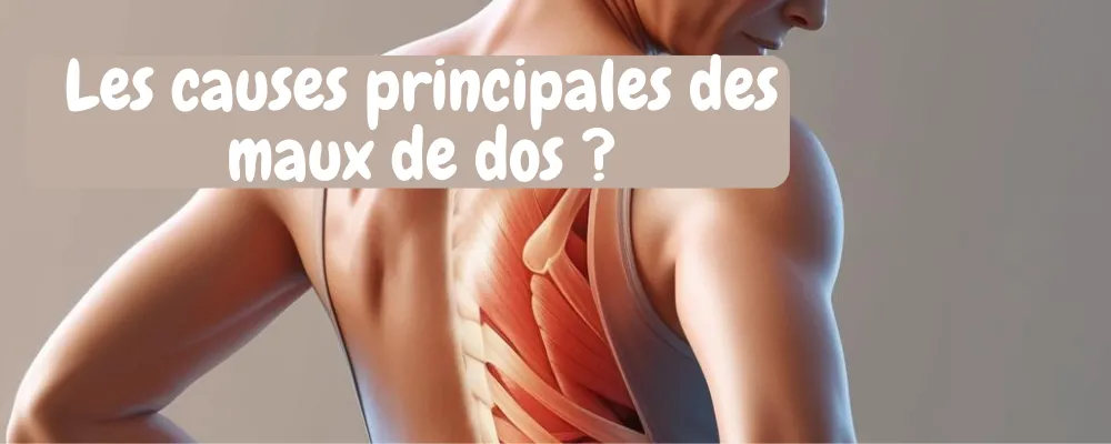 1. Quelles sont les causes principales des maux de dos