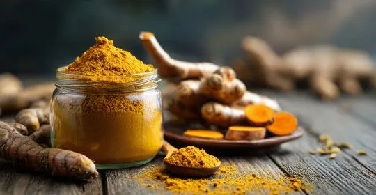 Curcuma et gingembre ayurvédiques - épices médicinales naturelles Ayurcomfort